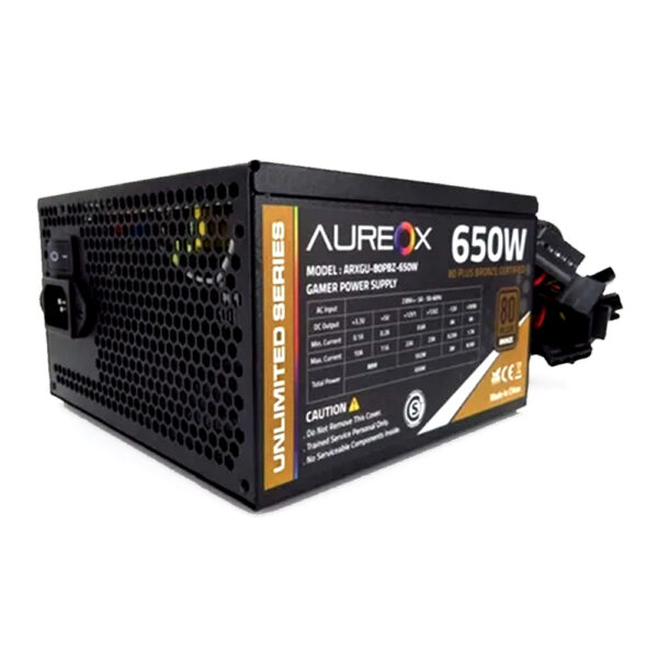 Fuente Aureox Arxgu 650W 80 Plus