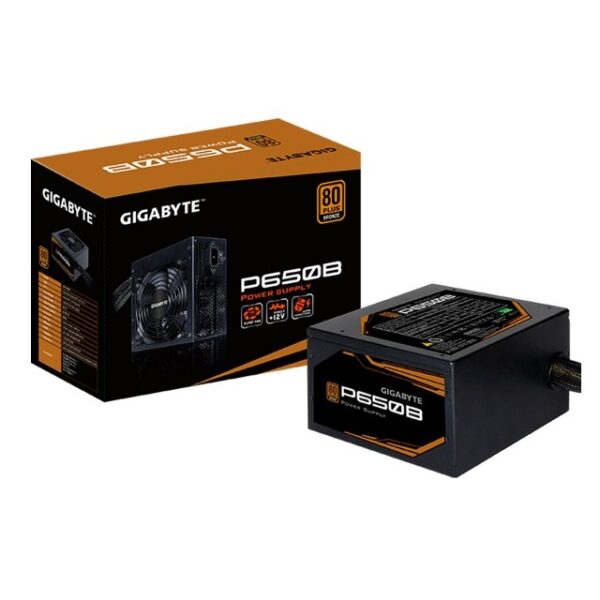 Fuente Gigabyte 650W 80 Plus Silver Black