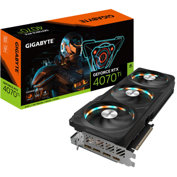 Placa De Video Gigabyte Rtx 4070Ti 12Gb Super Wf