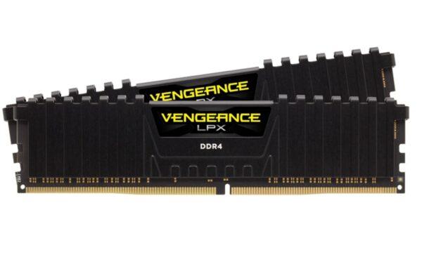 Memoria DDR4 Corsair 16Gb (2x8Gb) 3200 MHz LPX Black (0454)