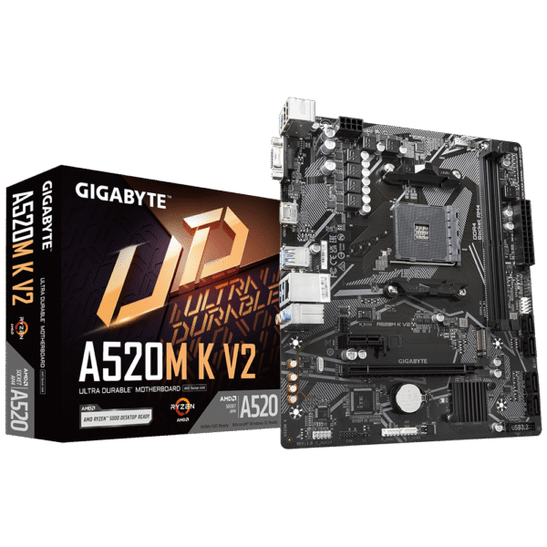 Mother Gigabyte A520M K V2 DDR4 AM4 (Serie 3000/4000/5000) (2771)