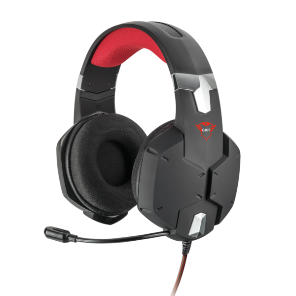 Auricular Gamer Trust Carus Black Gxt 322