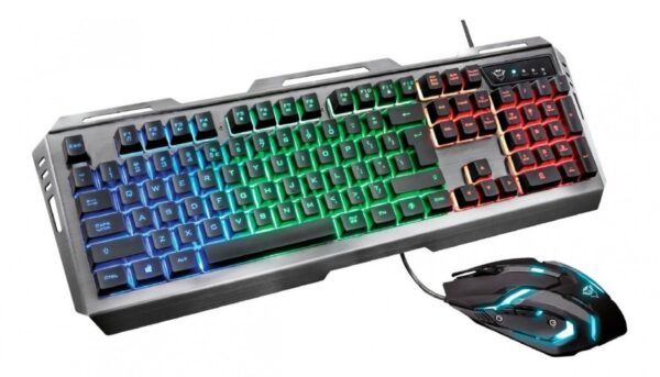 Teclado Y Mouse Gamer Trust Tural Es Gxt 845