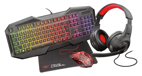Trust Gaming Bundle 4En1 Gxt1180Rw
