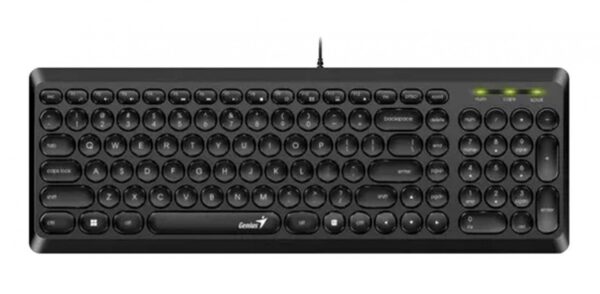 Teclado Usb Genius Slimstar Q200 Black