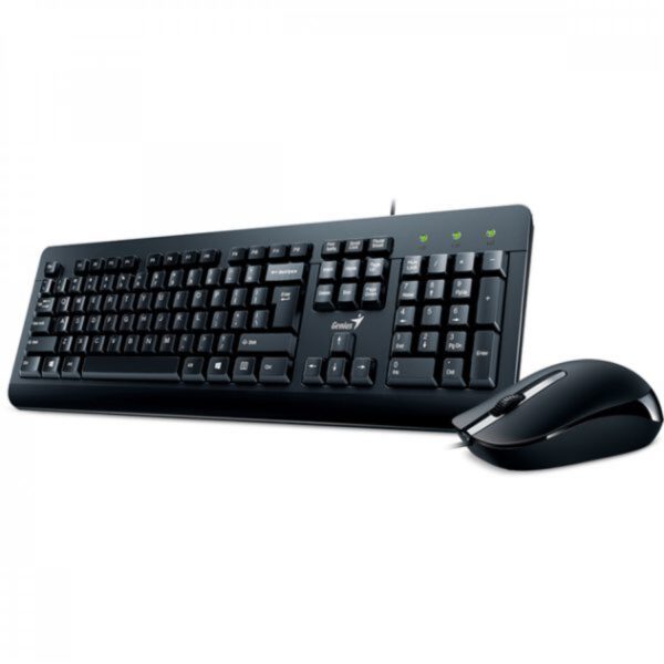 Teclado + Mouse Combo Usb Genius Km-160 Black