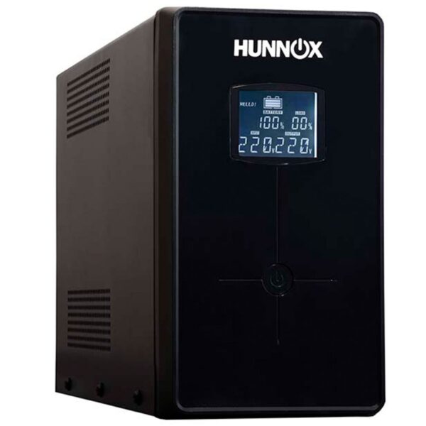 Hunnox Ups Y Estabilizador 850Va Metal Lcd C/usb