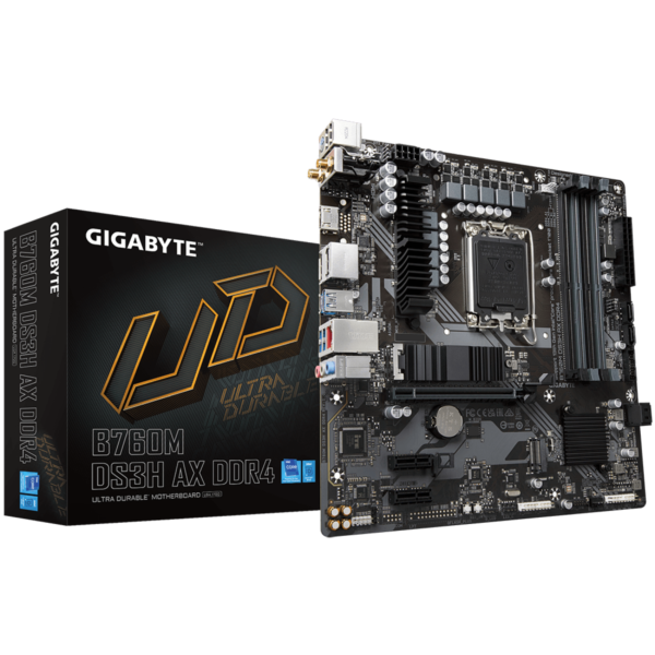 Mother Gigabyte (Lga1700) B760M Ds3H Ax Ddr4