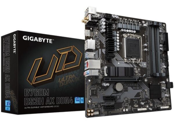 Mother Gigabyte (Lga1700) B760M Ds3H Ax Ddr4 1.2