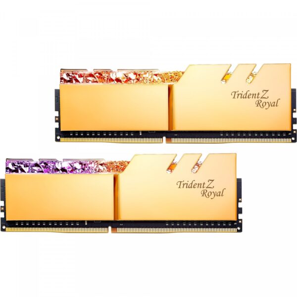 Memoria Gskill Trident Z Royal Ddr4 16 Gb 3600 Rgb Gold 2X8 1.35