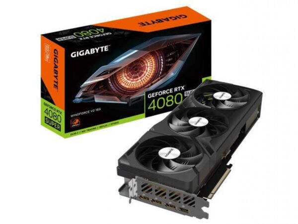 Placa De Video Gigabyte Rtx 4080 Super V2 Wf3 16Gb Ddr6X