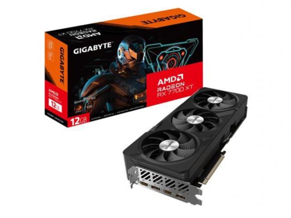 Placa De Video Gigabyte Radeon Rx 7700 Xt Gaming Oc 12Gb