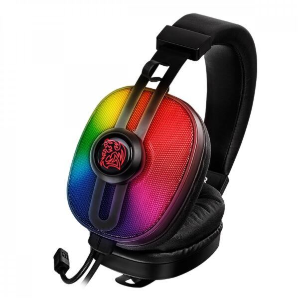Auricular Gamer Tt Esports Ht Pulse G100 Analog Rgb Black