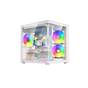 GABINETE SENTEY A8 ZEUS WHITE - https://compumar.com