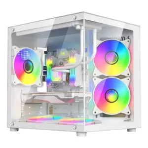GABINETE SENTEY A8 ZEUS WHITE - https://compumar.com