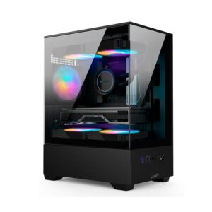 GABINETE SENTEY H11 NEGRO - https://compumar.com
