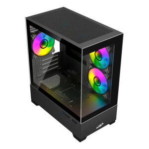 GABINETE SENTEY H30 BLACK 5 COOLER - https://compumar.com