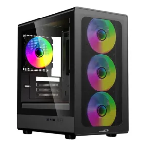 GABINETE SENTEY M25 BLACK - https://compumar.com