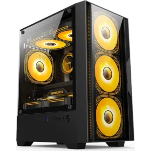 GABINETE SENTEY T15 BLACK - https://compumar.com
