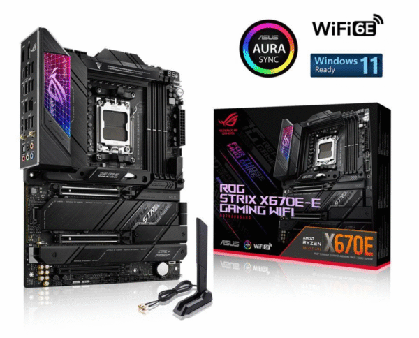 Mother Asus (Am5) Rog Strix X670E-E Gaming Wifi