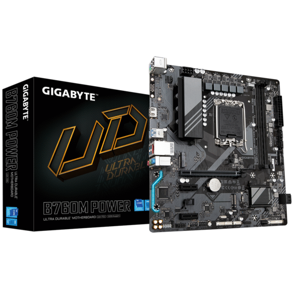 MOTHER GIGABYTE (LGA1700) B760M POWER 1.0