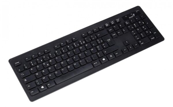 Teclado Genius Slimstar 126 Black Usb