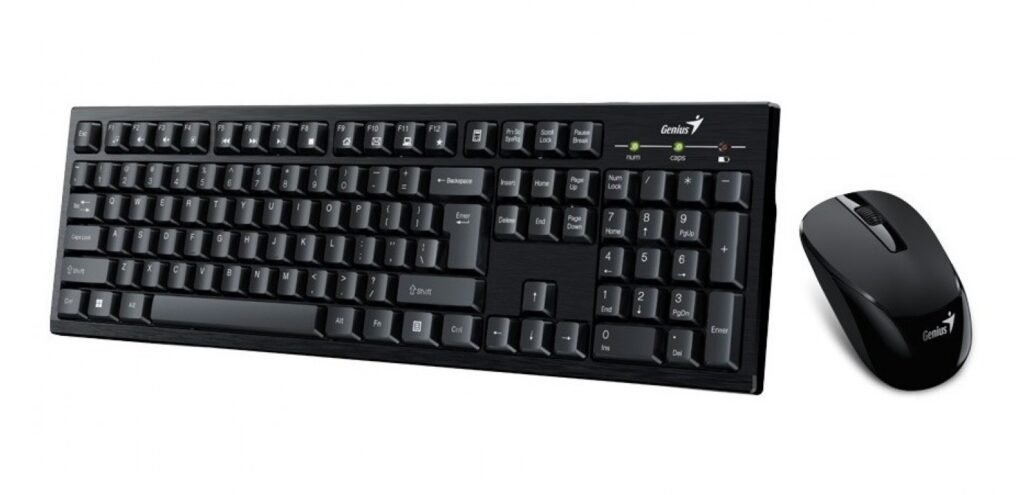 Genius 495 Teclado + Mouse Wireless Combo Genius Km-8101 - Compumar