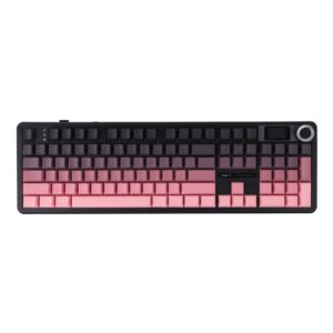 TECLADO AULA F108 PRO PINK DEGRADE 1301 - https://compumar.com