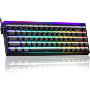 TECLADO AULA HERO 68 HE BLACK MAGNETICO 4203 - https://compumar.com