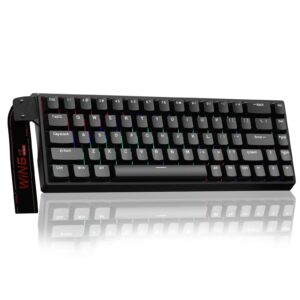 TECLADO AULA WIN 68 HE MAX BLACK GREY 4098 - https://compumar.com