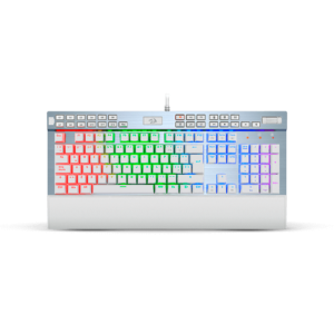 TECLADO REDRAGON K550 YAMA BLANCO - https://compumar.com