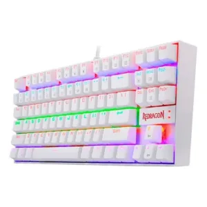 TECLADO REDRAGON K552 KUMARA RAINBOWD WHITE - https://compumar.com