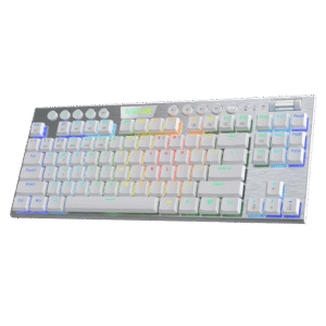 TECLADO REDRAGON K621W-RGB HORUS TKL WHITE - https://compumar.com